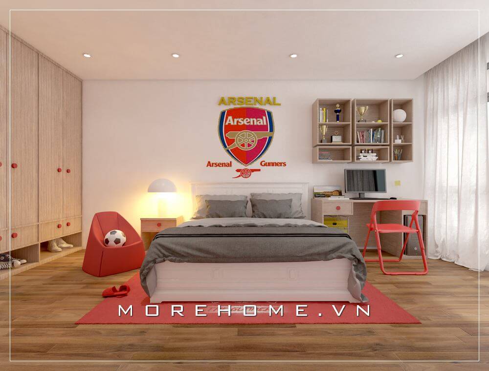 Giường ngủ chung cư hiện đại Giường ngủ chung cư hiện đại