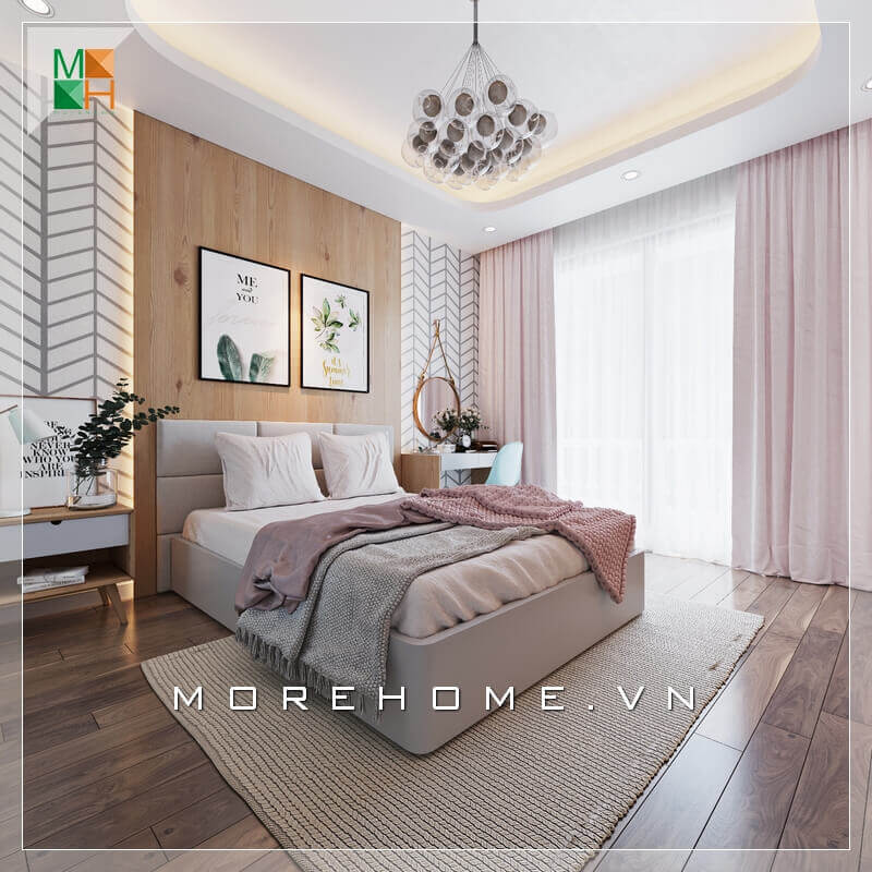 Giường ngủ chung cư hiện đại Giường ngủ chung cư hiện đại