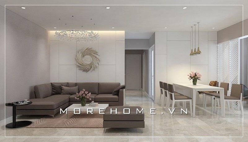 Tham khảo và chiêm ngưỡng những mẫu thiết kế phòng khách chung cư hiện đại cho không gian sống của gia đình thêm ấn tượng.